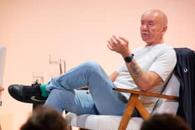 Irvine Welsh was speaking at the Edinburgh International Book Festival.