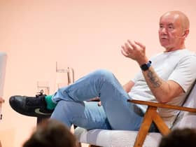 Irvine Welsh was speaking at the Edinburgh International Book Festival.