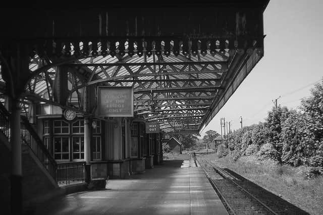 Doune station in 1967, 18 months after its closure. Picture: Norman Turnbull