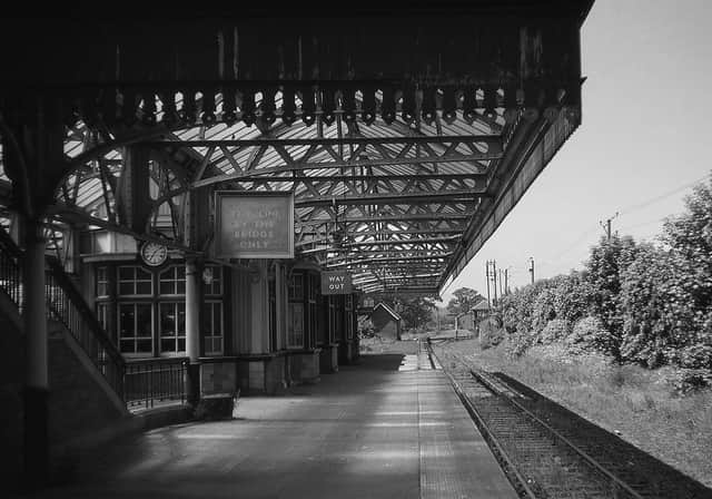 Doune station in 1967, 18 months after its closure. Picture: Norman Turnbull