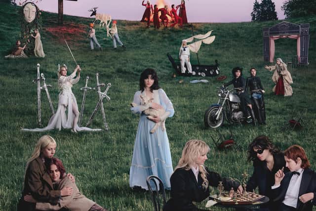 The Last Dinner Party's From The Pyre is a confident and audacious collection . Picture: Island Records
