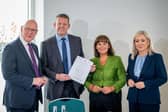 Scotland's First Minister John Swinney, First Minister of Wales Rhun ap Iorwerth, Sinn Fein President Mary Lou McDonald and First Minister of Northern Ireland Michelle O'Neill this week (Picture: Matthew Horwood/Getty Images)