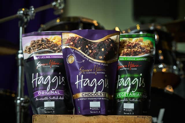 Simon Howie has released a chocolate haggis.