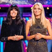 Strictly Come Dancing hosts Claudia Winkleman and Tess Daly. Picture: Guy Levy/BBC