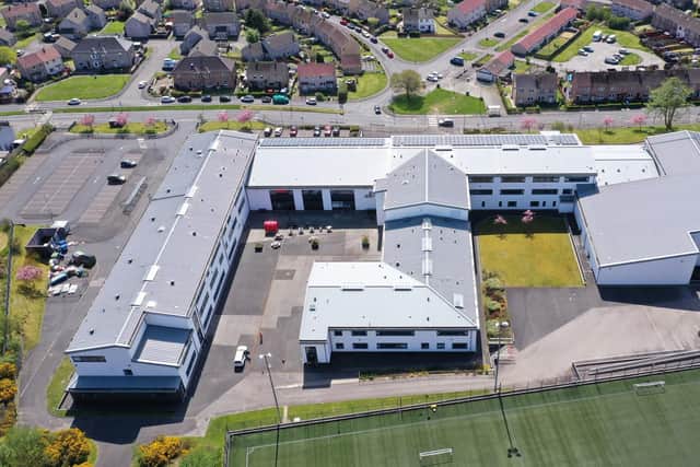 Dunoon Grammar School has been named a top three finalist for World's Best School Prize for Community Collaboration. Picture: Dunoon Grammar School/PA Wire