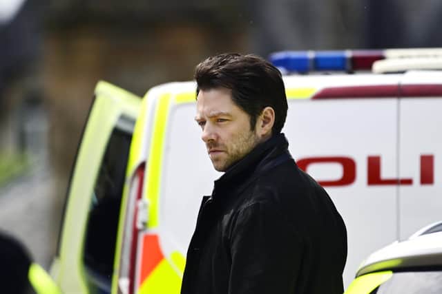 Richard Rankin will play Ian Rankin's John Rebus character in the celebrated forthcoming TV reboot. Picture: John Devlin