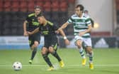 Celtic were well beaten by Real Madrid at a sodden Excelsior Stadium.  (Photo by Ross MacDonald / SNS Group)