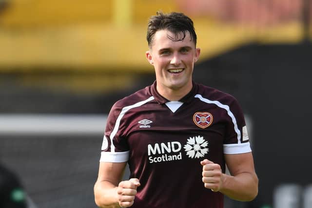 John Souttar enjoyed Hearts' win at Dundee United.