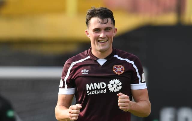 John Souttar enjoyed Hearts' win at Dundee United.