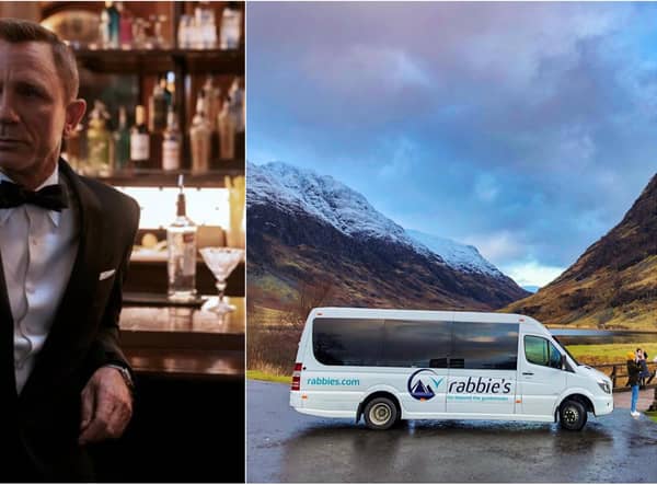 Edinburgh-based Rabbie's Tour is offering a two-day James Bond experience leaving from Edinburgh