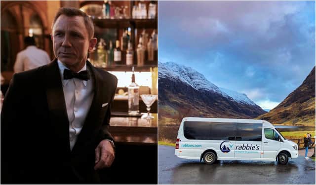 Edinburgh-based Rabbie's Tour is offering a two-day James Bond experience leaving from Edinburgh