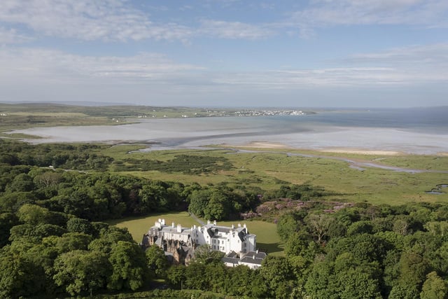 Islay House is situated just outside the small village of Bridgend at the head of Loch Indaal, with a dramatic outlook down the loch and out to sea.