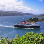 Isle of Mull leaving Oban. Picture: CalMac