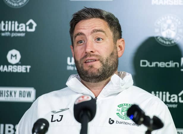 Hibs manager Lee Johnson has confirmed attempts are ongoing to bring Martin Boyle back to the club. (Photo by Paul Devlin / SNS Group)