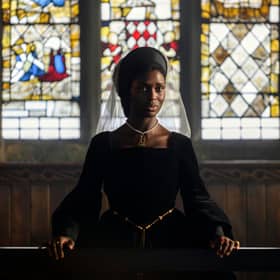 Jodie Turner-Smith stands trial at Anne Boleyn