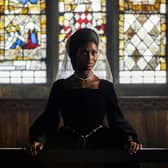 Jodie Turner-Smith stands trial at Anne Boleyn