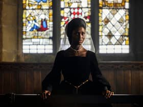 Jodie Turner-Smith stands trial at Anne Boleyn