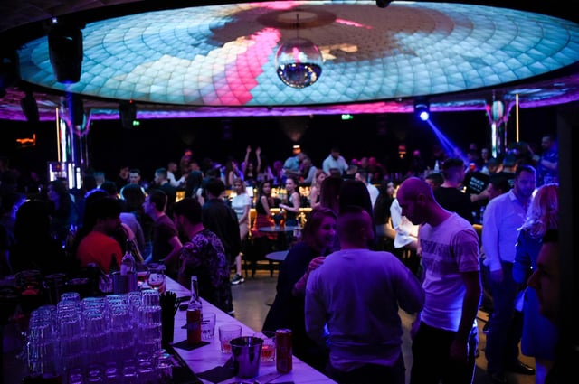 Nightclubs in other parts of Europe, such as this one in Sofia, have already opened their doors to a 50 per cent capacity limit following months of closure due to the Covid-19 pandemic. Picture: Nikolay Doychinov/AFP via Getty Images