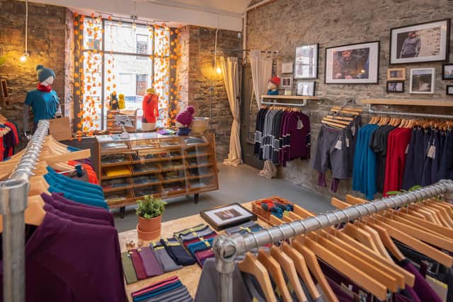 The firm has a bricks-and-mortar presence in Innerleithen. Picture: Phil Wilkinson.