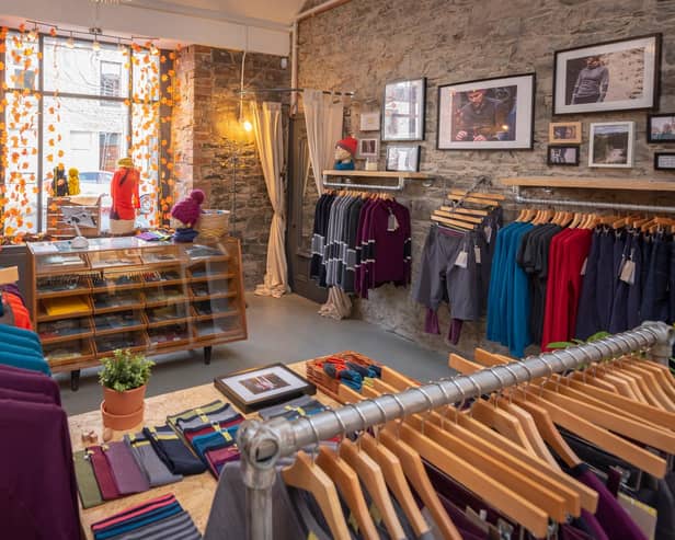 The firm has a bricks-and-mortar presence in Innerleithen. Picture: Phil Wilkinson.