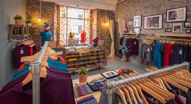 The firm has a bricks-and-mortar presence in Innerleithen. Picture: Phil Wilkinson.