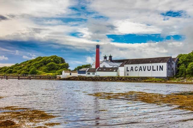 Lagavulin distillery is also on the island, among others 