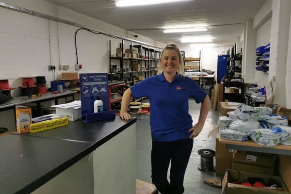 Natalie Blyth of Cable Cuts, which only launched last year and has boosted its marketing and e-commerce offering by employing skills developed through a Business Gateway programme to launch a website and sell via Amazon and Ebay.