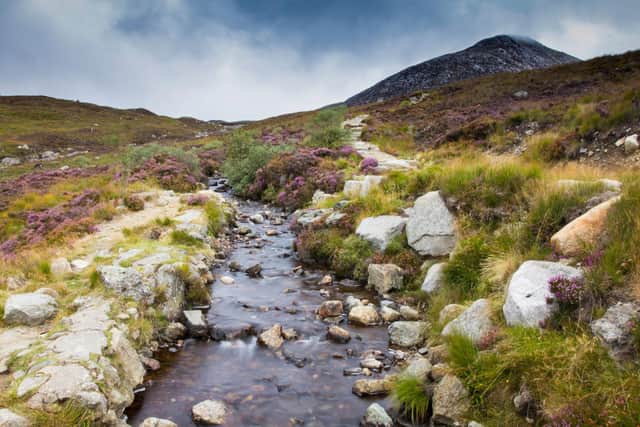 The tallest and one of four Corbetts on the Isle of Arran, Goatfell