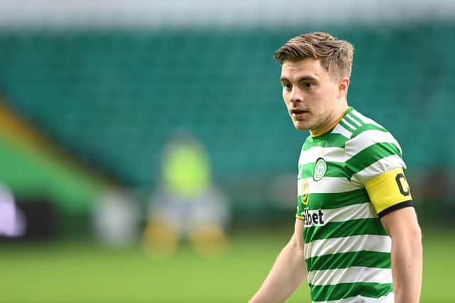 Returned to full fitness Celtic winger James Forrest says he is ready to be part of Scotland's Euro 2020, and hopes Steve Clarke thinks likewise. (Photo by Craig Williamson / SNS Group)