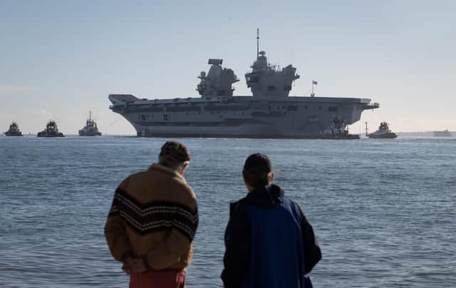 Could HMS Queen Elizabeth be a secure venue for a slimmed-down COP26?