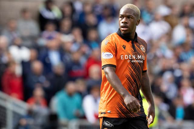 Dundee United midfielder Jeando Fuchs.
