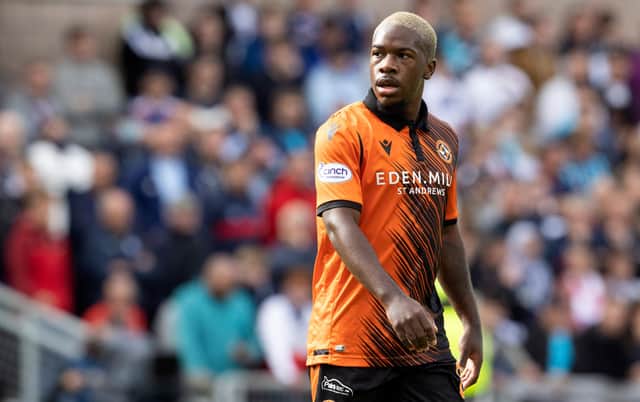 Dundee United midfielder Jeando Fuchs.