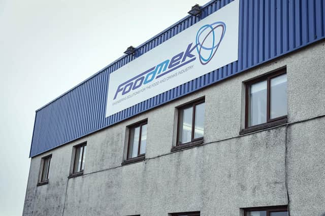 Tayport-based Foodmek was established in 1971 to supply processing equipment for the food and drink industry.