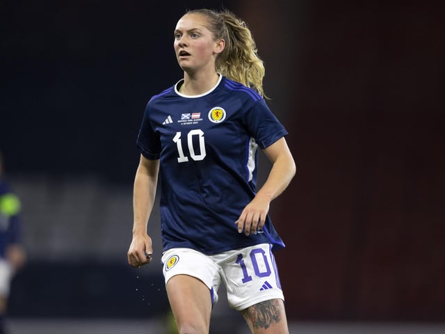 Brought on with 20 minutes to go as Scotland searched for a leveller.