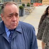 Alex Salmond was asked about the arrest of Peter Murrell