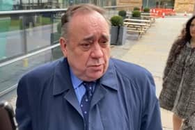 Alex Salmond was asked about the arrest of Peter Murrell