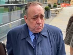Alex Salmond was asked about the arrest of Peter Murrell