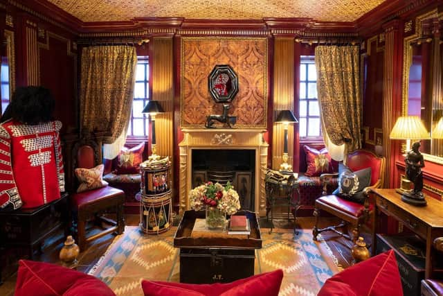 The Guardroom suite at The Witchery by the Castle. Picture: David Cheskin