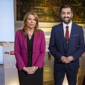 Ash Regan, left, Humza Yousaf and Kate Forbes are standing to be the next SNP leader (Picture: Peter Devlin For Sky News via Getty Images)
