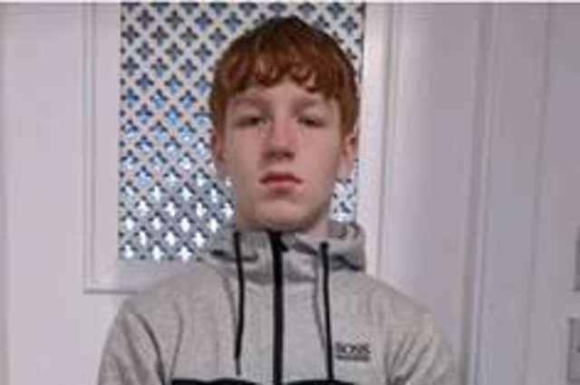15-year-old Kieran Low was last seen in the Rosyth area of Fife on Friday.