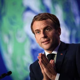 President Emmanuel Macron has called snap parliamentary elections later this month in the wake of a big victory for his rival Marine Le Pen's National Rally in the European Parliament vote (Picture: Getty Images)