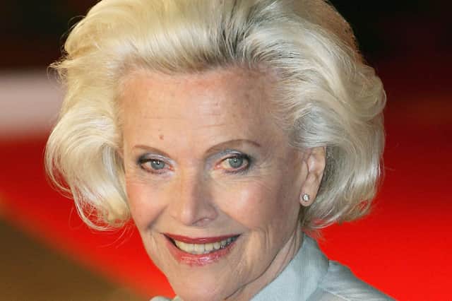 Honor Blackman has died aged 94. (Photo by Gareth Cattermole/Getty Images)