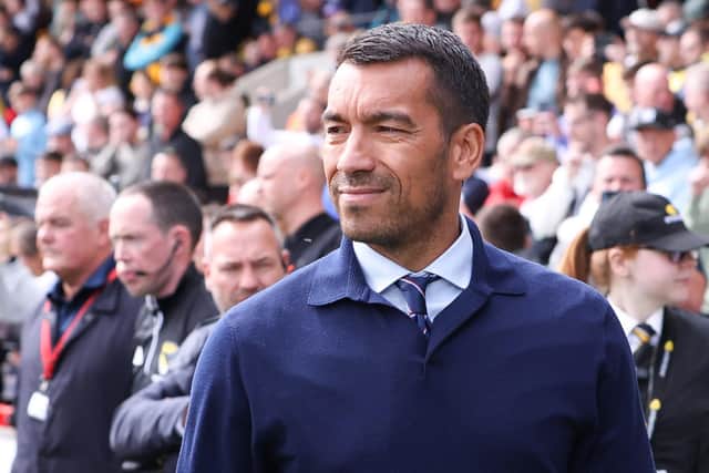 Rangers manager Giovanni van Bronckhorst has a strong record in Europe.