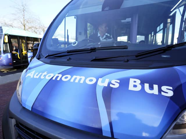 Several autonomous passenger buses are being trialled but there is likely to be resistance from some passengers.