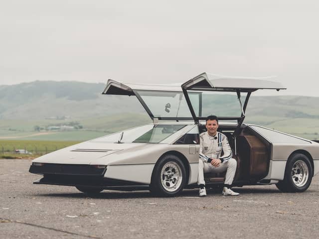 The Bulldog  reached 205mph in a test drive by top racing driver Darren Turner