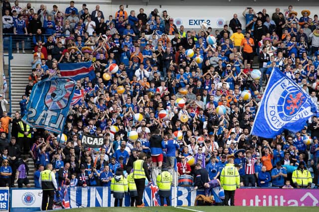 Rangers fans travelling to Seville without tickets can watch a broadcast of the Europa League final in another stadium in the city. (Photo by Alan Harvey / SNS Group)
