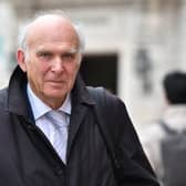 Sir Vince Cable. Picture: Dominic Lipinski/PA Wire
