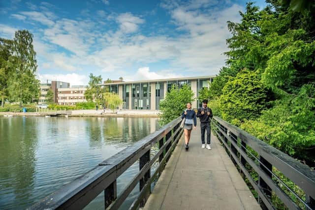 Heriot-Watt University campus.