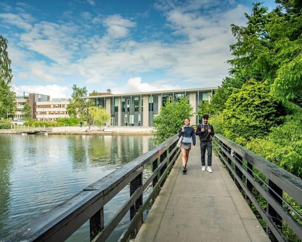 Heriot-Watt University campus.