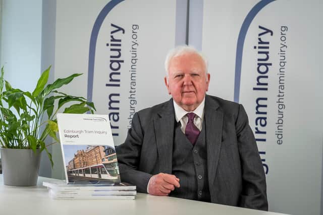 Lord Hardie published the report of his inquiry into the tram project in September 2023 
